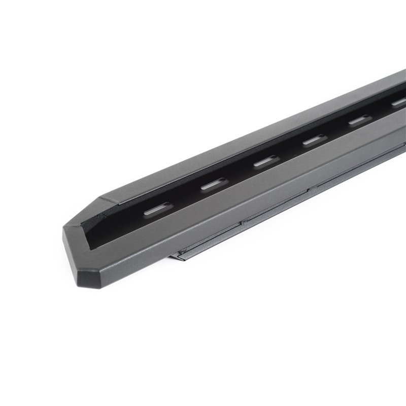 Go Rhino | 6961558720PC - RB30 Running Boards with Mounting Brackets & 2 Pairs of Drops Steps Kit - Textured Black - F-150 / F-2