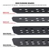 Go Rhino | 6961558720PC - RB30 Running Boards with Mounting Brackets & 2 Pairs of Drops Steps Kit - Textured Black - F-150 / F-2