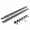 Go Rhino | 69615587SPC - RB30 Slim Line Running Boards with Mounting Bracket Kit - Textured Black - F-150 / F-250 / F-350 2015-2
