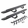 Go Rhino | 6962358020PC - RB30 Running Boards with Mounting Brackets & 2 Pairs of Drops Steps Kit - Textured Black - Colorado / 