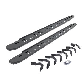 Go Rhino | 69623580SPC - RB30 Slim Line Running Boards with Mounting Bracket Kit - Textured Black - Colorado / Canyon 2.5L / 3.6