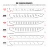 Go Rhino | 69642987ST - RB30 Slim Line Running Boards with Mounting Bracket Kit - Protective Bedliner Coating - Tacoma 2.7L / 4.