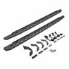 Go Rhino | 69643687ST - RB30 Slim Line Running Boards with Mounting Bracket Kit - Protective Bedliner Coating - Tundra 3.5T 2022