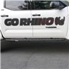 Go Rhino | 69643687T - RB30 Running Boards with Mounting Bracket Kit - Protective Bedliner Coating - Tundra 3.5T 2022