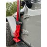 Go Rhino | 701011T Exterior Jack Mount - Textured Black - Gladiator / Wrangler (JL) 3.6L / 2.0T 2018-2020
