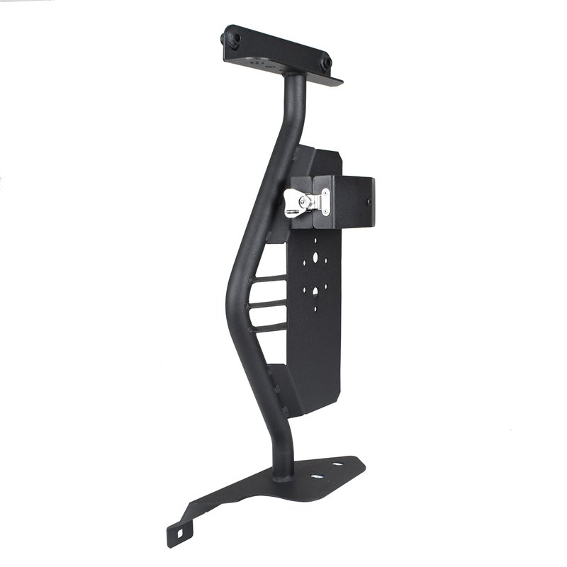 Go Rhino | 701011T Exterior Jack Mount - Textured Black - Gladiator / Wrangler (JL) 3.6L / 2.0T 2018-2020
