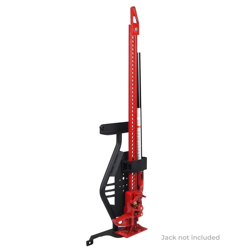 Go Rhino | 701011T Exterior Jack Mount - Textured Black - Gladiator / Wrangler (JL) 3.6L / 2.0T 2018-2020