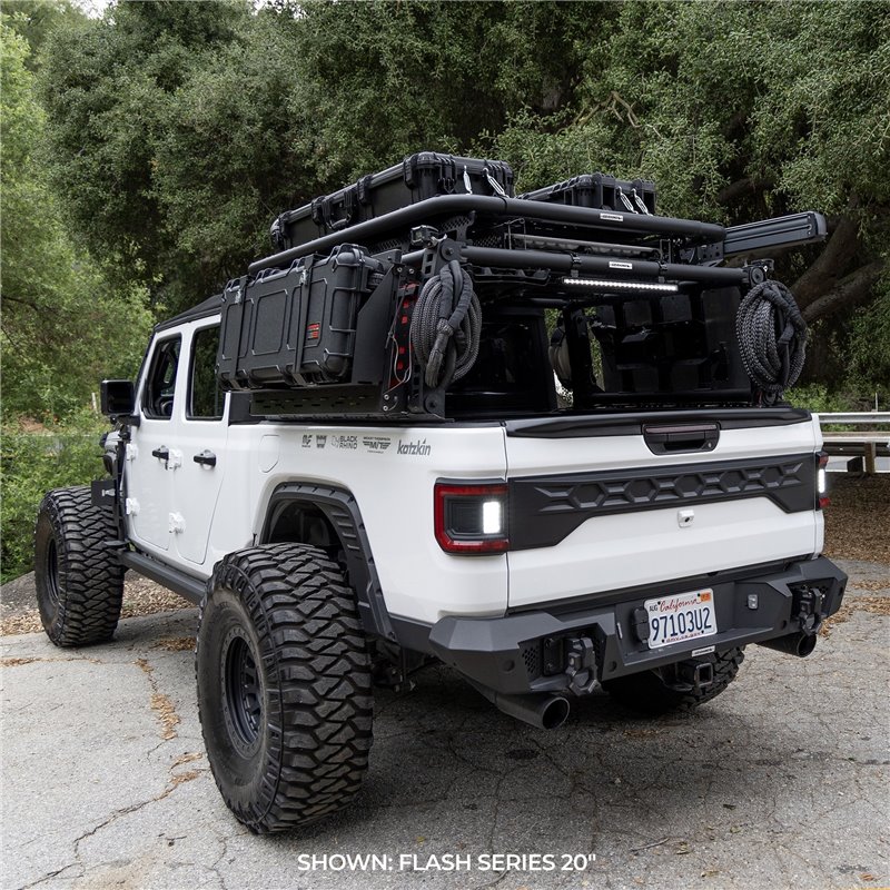 Go Rhino | 50002014CBS - Flash Series Lights - 20" Single Multi Function LED Light Bar -  Black