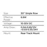 Go Rhino | 50003014CBS - Flash Series Lights - 30" Single Multi Function LED Light Bar -  Black