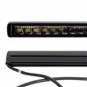 Go Rhino | 51052012CSS - Blackout Combo Series Lights - 20.5" Single Row LED Light Bar With Amber Lighting -  Black
