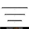 Go Rhino | 51653212CSS - Blackout Combo Series Lights - 31.5" Single Row LED Light Bar With Amber Lighting -  Black