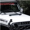 Go Rhino | 54004012CSS - Blackout Combo Series Lights - 39.5" Single Row LED Light Bar With Amber Lighting -  Black
