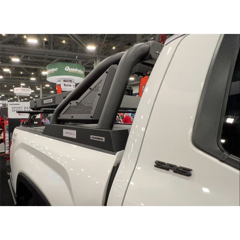 Go Rhino | 911620T - Sport Bar 2.0 with Power Actuated Retractable Light Mount - Textured Black - Tundra 3.5T 2022