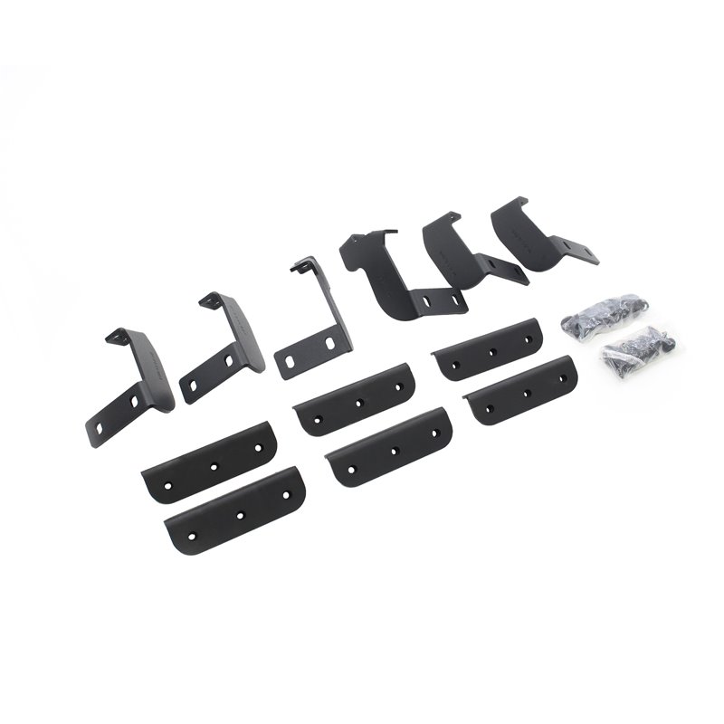 Go Rhino | D224439T - Dominator Extreme D2 Side Steps With Mounting Brackets - Textured Black - Sequoia 3.5T 2023