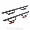 Go Rhino | D224439T - Dominator Extreme D2 Side Steps With Mounting Brackets - Textured Black - Sequoia 3.5T 2023