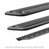 Go Rhino | DSS4439T - Dominator Xtreme DSS SideSteps - Complete Kit: SideStep + Brackets - Textured Black - Sequoia 3.5T 2023