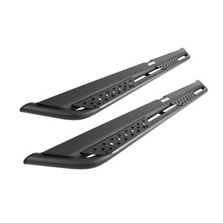 Go Rhino | DT4129T - Dominator Xtreme DT Side Steps with Mounting Bracket Kit - Textured Black - Bronco 2.3T / 2.7T 2021