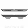 Go Rhino | DT4506T - Dominator Xtreme DT Side Steps with Mounting Bracket Kit - Textured Black - Wrangler (JL) 2.0T / 3.6L 2018