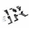 Go Rhino | FSD4425TK - Dominator Extreme Frame Slider - MOUNTING BRACKETS ONLY - Textured Black - 4Runner 4.0L 2014-2023