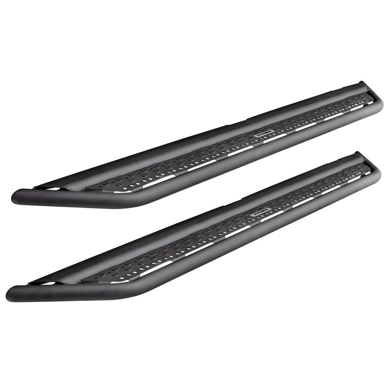 Go Rhino | FSD64506T - Dominator Xtreme D6 SideSteps With Frame Mounted Bracket Kit - Textured Black - Wrangler (JL) 2.0T / 3.6L