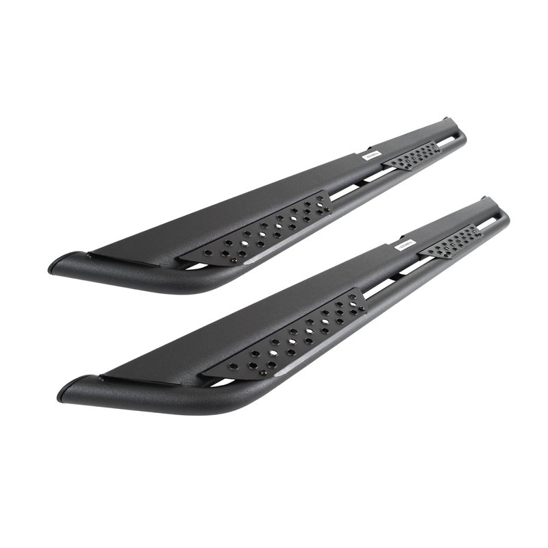 Go Rhino | FSDT4506T - Dominator Xtreme D6 SideSteps With Frame Mounted Bracket Kit - Textured Black - Wrangler (JL) 2.0T / 3.6L
