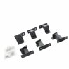 Go Rhino | FSDT4506T - Dominator Xtreme D6 SideSteps With Frame Mounted Bracket Kit - Textured Black - Wrangler (JL) 2.0T / 3.6L