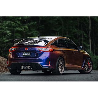 MBRP | Armor Pro Cat Back Exhaust System Burnt Tips - Civic Type R 2023+ (FL5)