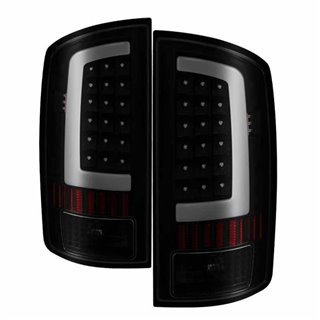 xTune | Tail Lights - Light Bar LED - Black Smoke