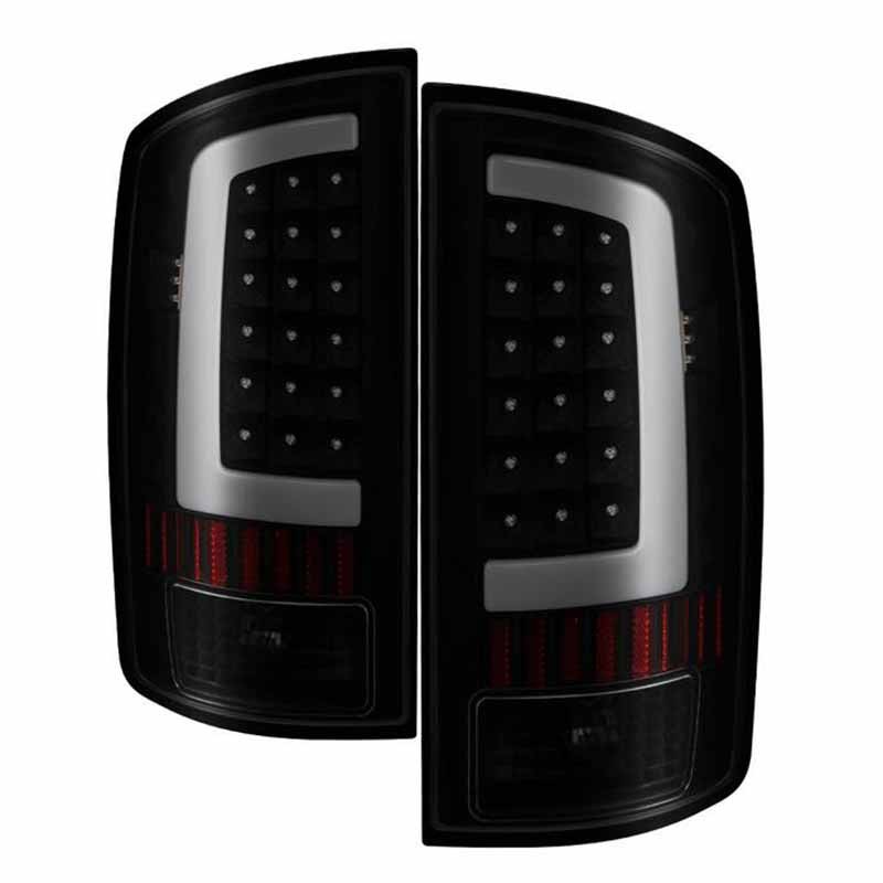 xTune | Tail Lights - Light Bar LED - Black Smoke