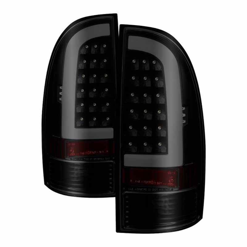 xTune | Tail Lights - Light Bar LED - Black Smoke