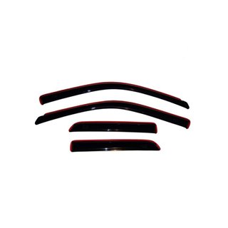 AVS | Ventvisor In-Channel 4pcs Smoke Honda Passport 19-24