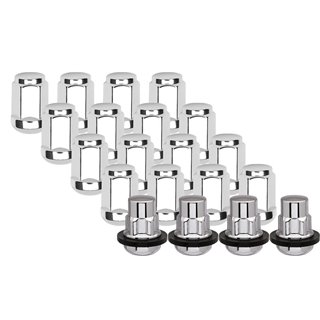 Ceco | (20)RADUIS NUT 12X1.50 1.38" H 19mm HEX CHR (16 + 4 LOCKS)