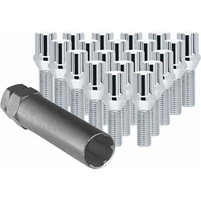 Ceco | (20)TUNER BOLT 12X1.50 28mm Length Int. Gear Head Short CHR
