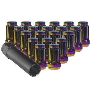 Ceco | (20)NEO-CHROME 6 SPLINE NUT 12X1.25 35mm HEIGHT