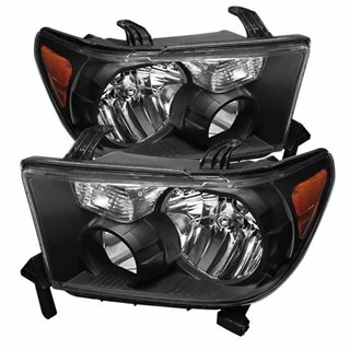 Xtune | Crystal Headlights - OEM Style - Black