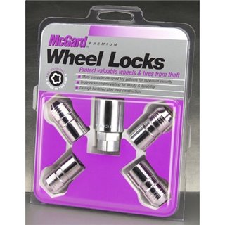 McGard | (4) Antivol Chrome 14x1.5 41.6mm H.21mm/22mm Hex Double