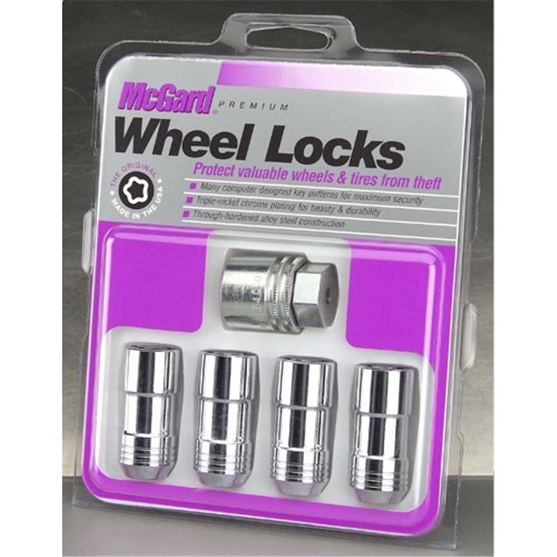 McGard | (4) Antivol Chrome 9/16'' 44.8mm H.22mm Hex