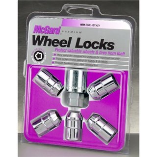 McGard | (5) Antivol Chrome 1/2'' RH 37.1mm H.3/4-13/16 Hex Double