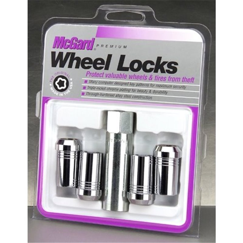 McGard | (4) Antivol Tuner Chrome 14x1.5 41.9mm H. 22mm Hex