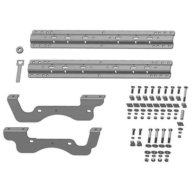 BW | Custom 5Th Wheel Hitch Mounting Rail Ford F250/350/450 17-23