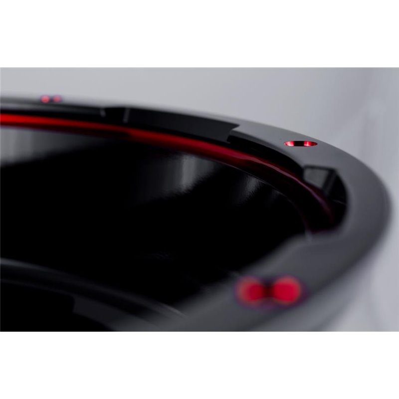 GRID Off-Road | GD14 20x9.0 ET0 - Black With Red Accents