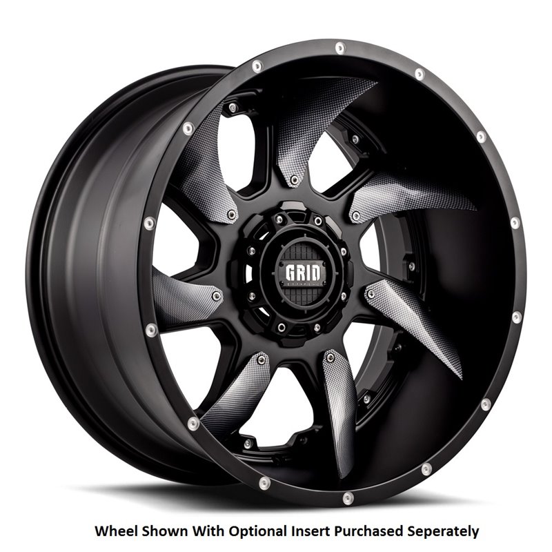 GRID Off-Road | GD01 20x9.0 ET0 - Black