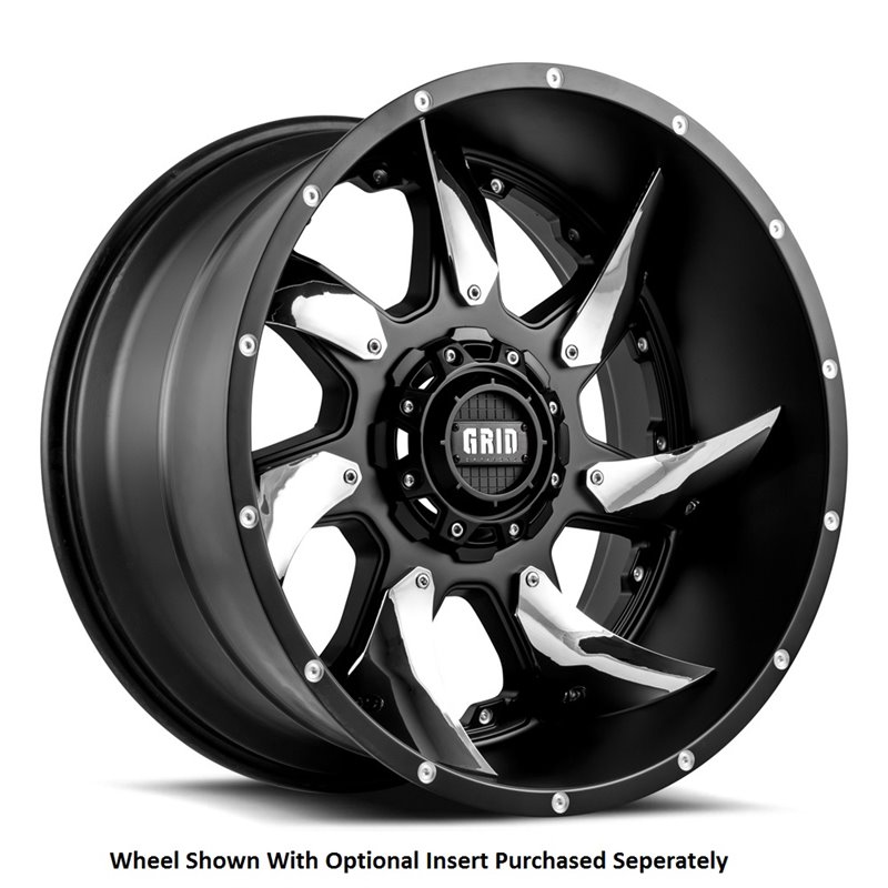 GRID Off-Road | GD01 20x9.0 ET0 - Black