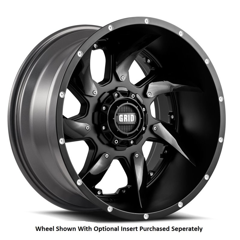 GRID Off-Road | GD01 20x9.0 ET0 - Black