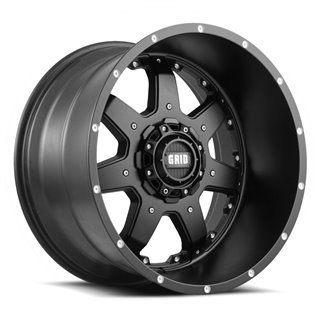 GRID Off-Road | GD01 20x9.0 ET-12 - Black