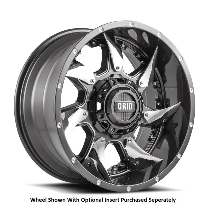 GRID Off-Road | GD01 20x10.0 ET-12 - Graphite