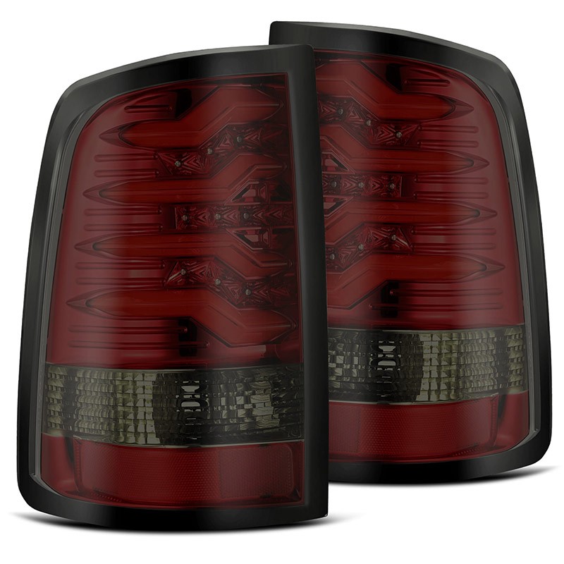 AlphaRex | PRO-Series LED Tail Lights RED SMOKE - Ram 1500 / Classic / 2500 / 3500 2010-2020