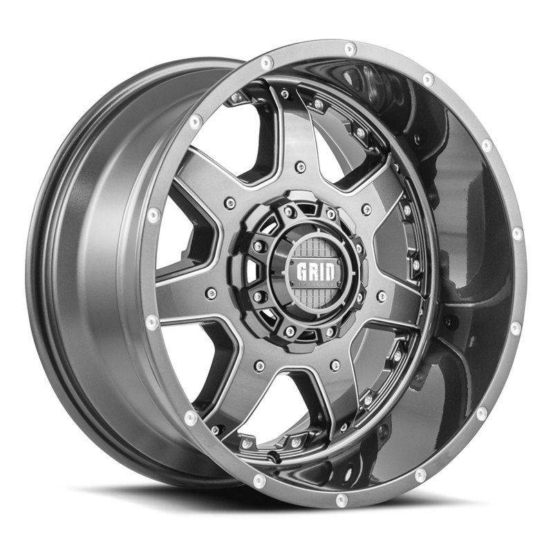 GRID Off-Road | GD01 20x10.0 ET-25 - Graphite