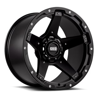 GRID Off-Road | GD04 17x9.0 ET-12 - Black