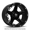 GRID Off-Road | GD04 17x9.0 ET-12 - Black